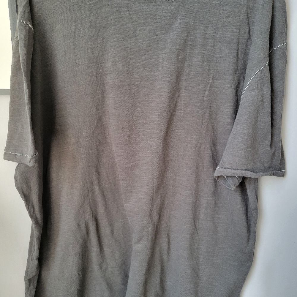 John Varvatos Short Sleeve Polo Shirt Gray XXL - Picture 10 of 14
